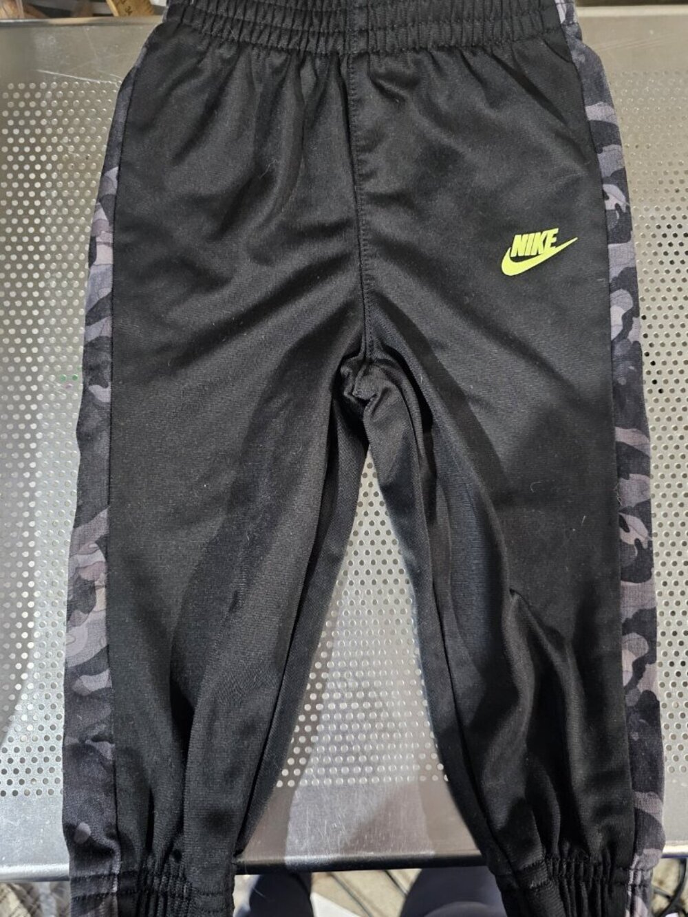 Nike Black Camo Jogger Pants Infant Baby Size 12 Months